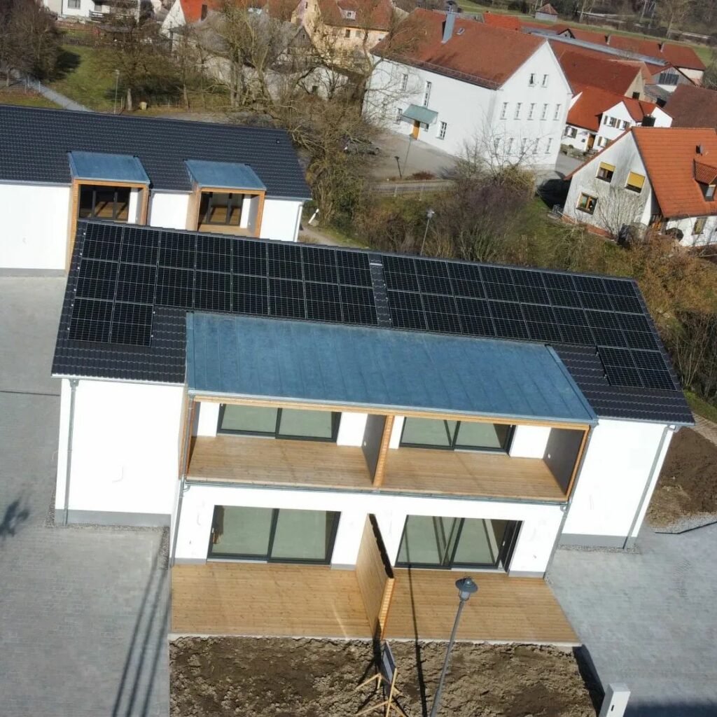 KR Wohnbau, Holzhaus, Eigentumswohnungen, Oberdachstetten