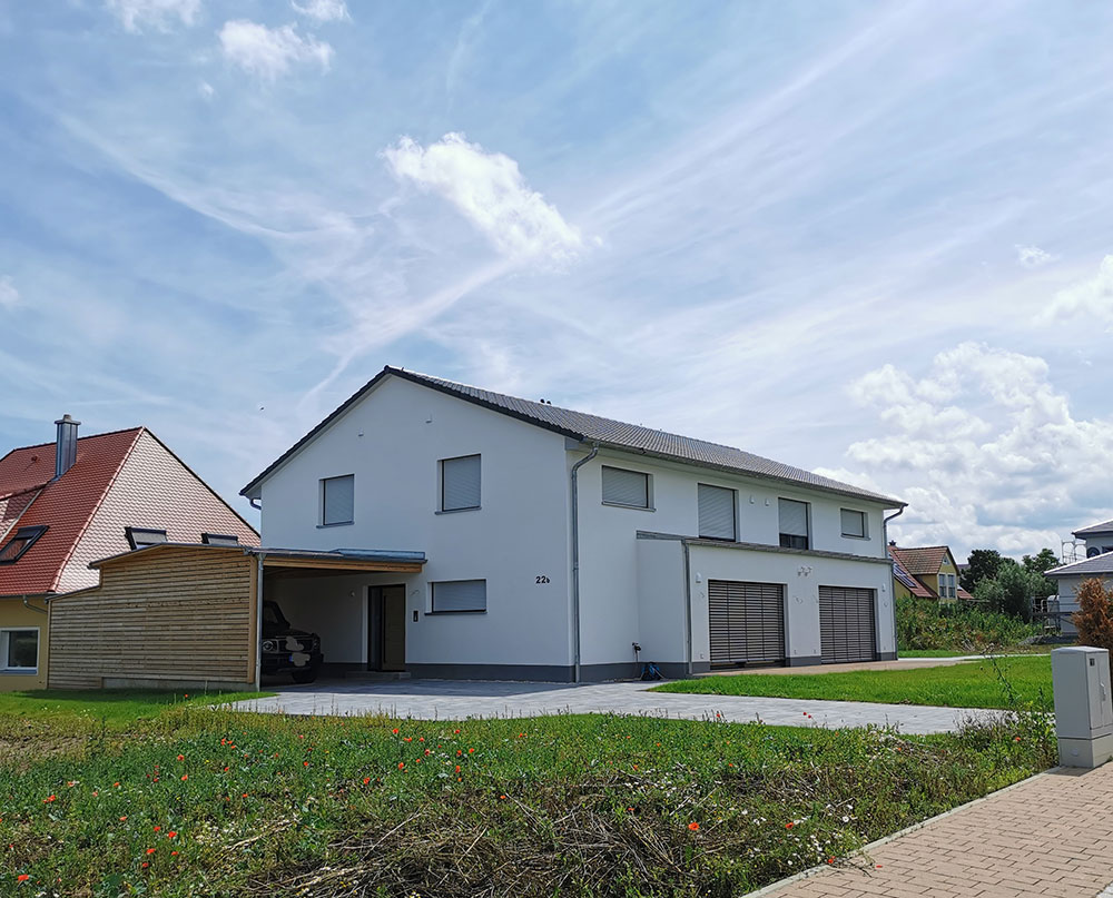 KR Wohnbau, Doppelhaushälfte, Uffenheim