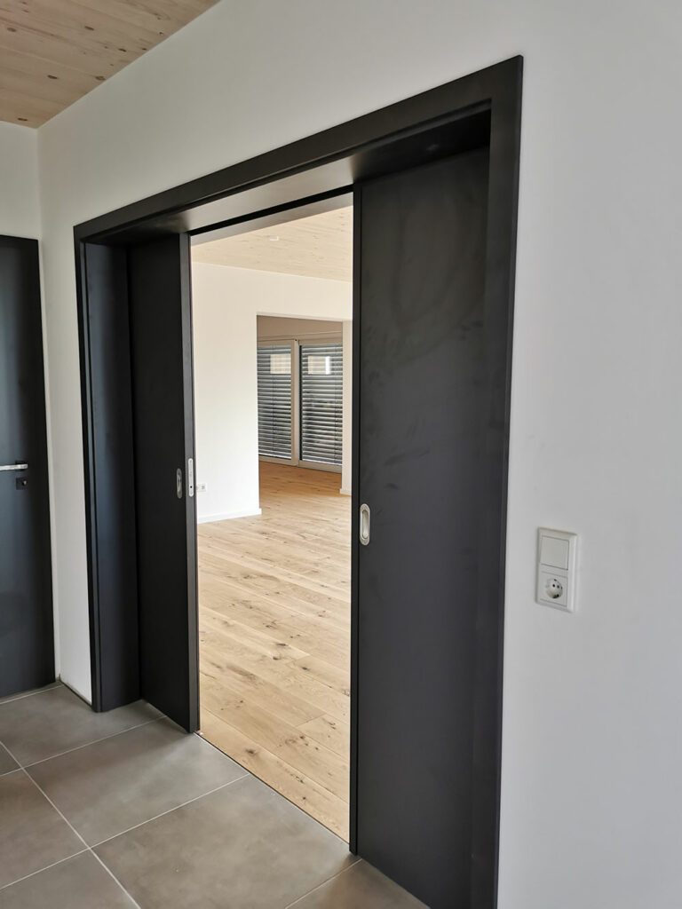 KR Wohnbau, Doppelhaushälften, Holzhaus, Uffenheim