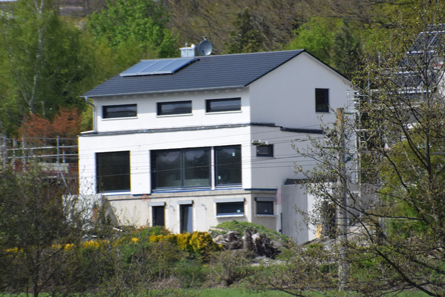 KR Wohnbau, Einfamilienhaus mit Einliegerwohnung, Ansbach