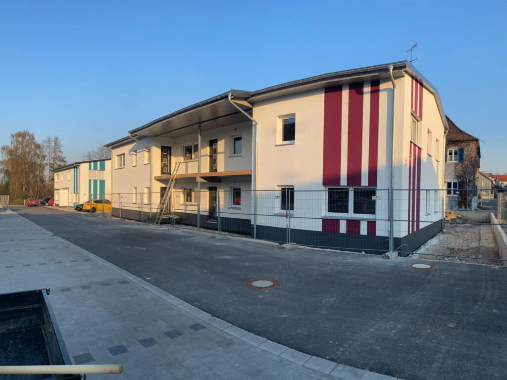 KR Wohnbau, Neubau mit 7 Wohnungen, Obernzenn